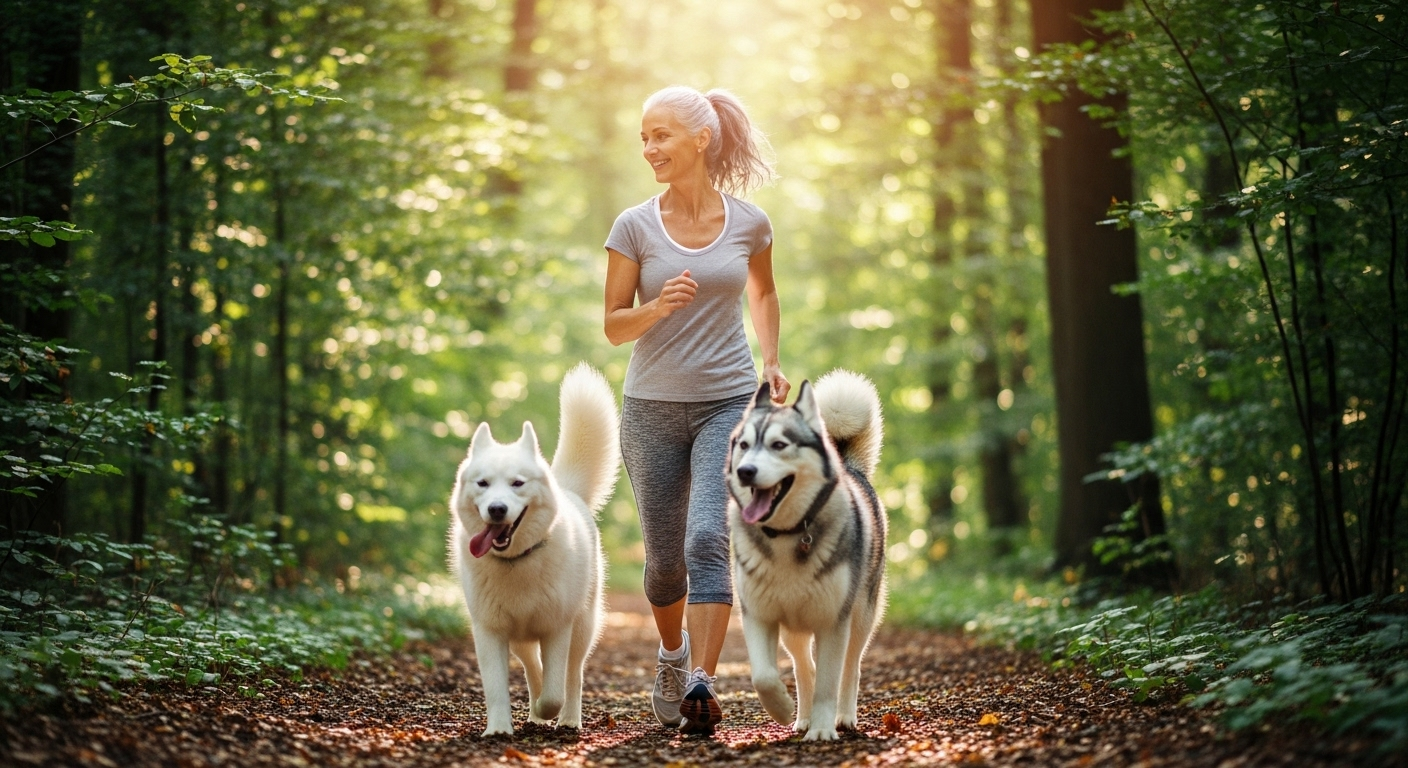 L'amour du sport... et des animaux !