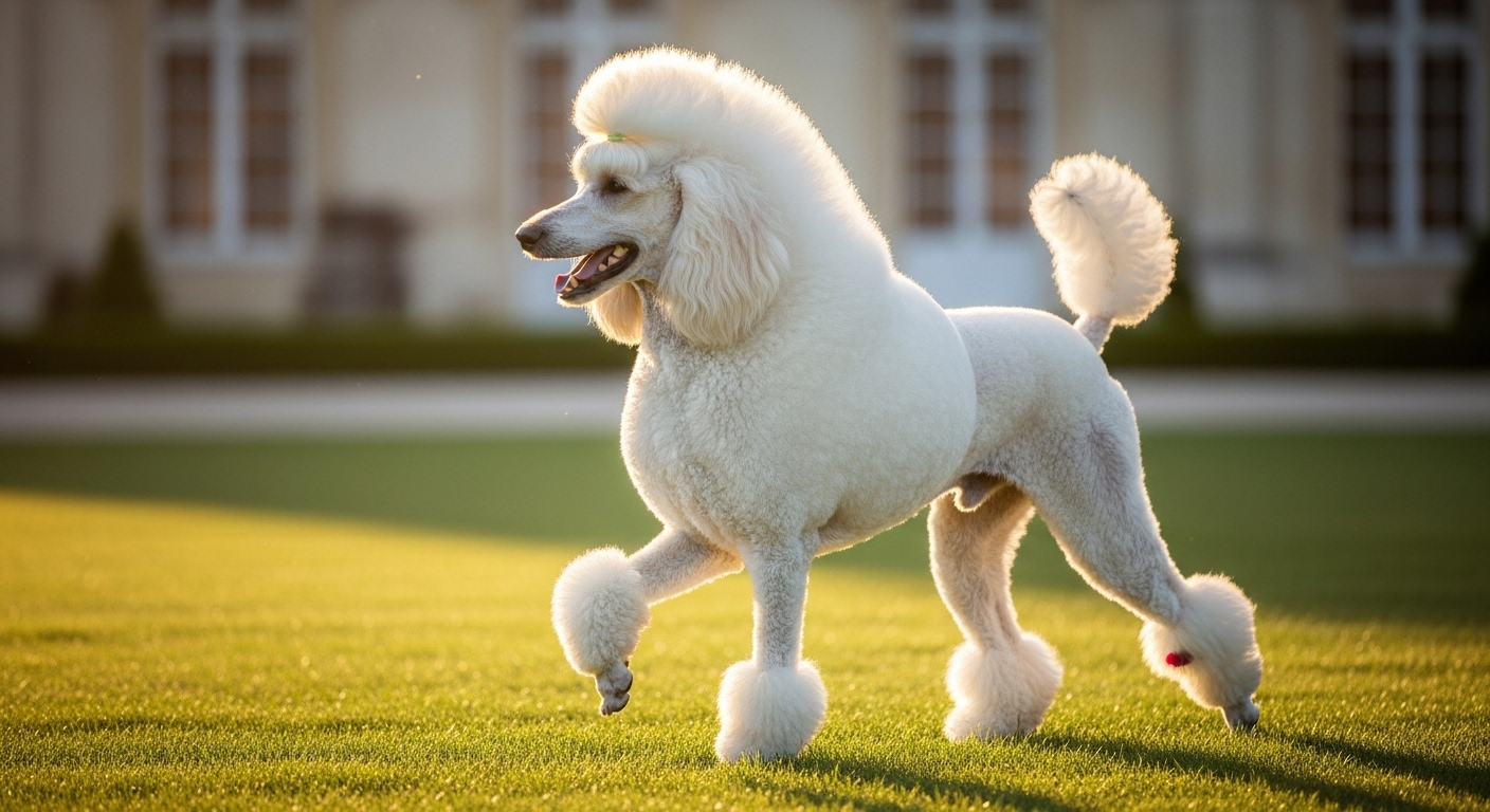 #1 Le Caniche : l'élégance au service de la vivacité