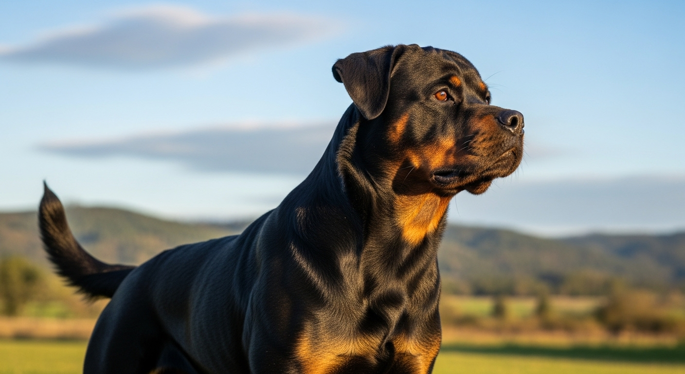 #9 Le Rottweiler : le protecteur au cœur tendre