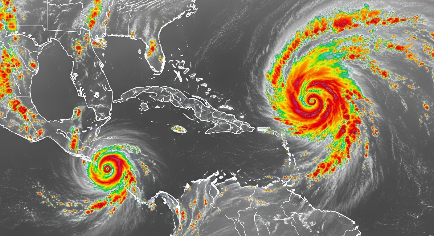 Imelda et Humberto : Deux tempêtes menacent, les Bermudes en alerte maximale