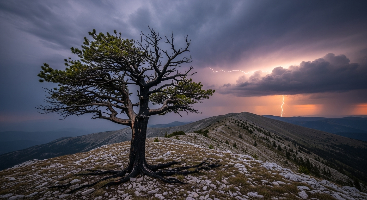 La foudre, une fin brutale et imprévisible