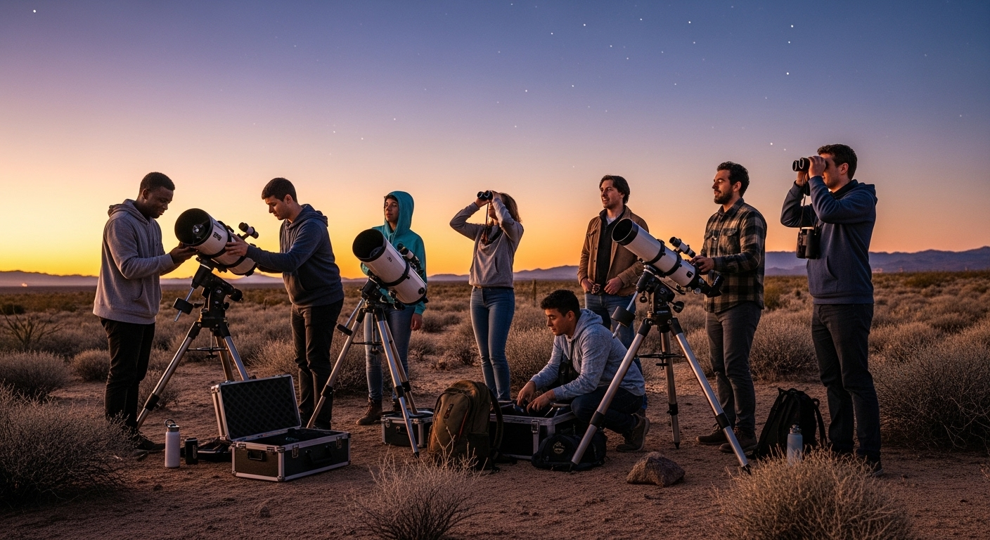 le monde lève les yeux au ciel