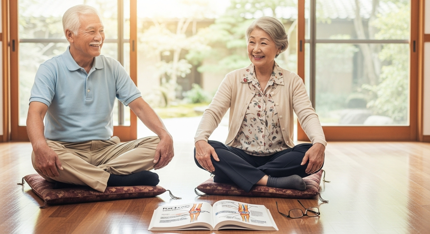 Pourquoi c'est si bon pour les genoux des seniors ?