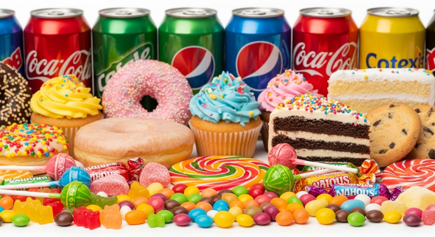 5. Les sucres raffinés