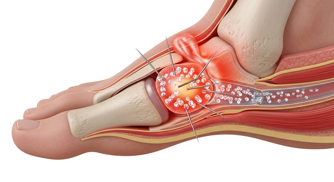 La goutte : une grande étude révèle sa véritable origine, et ce n'est pas ce que l'on pensait