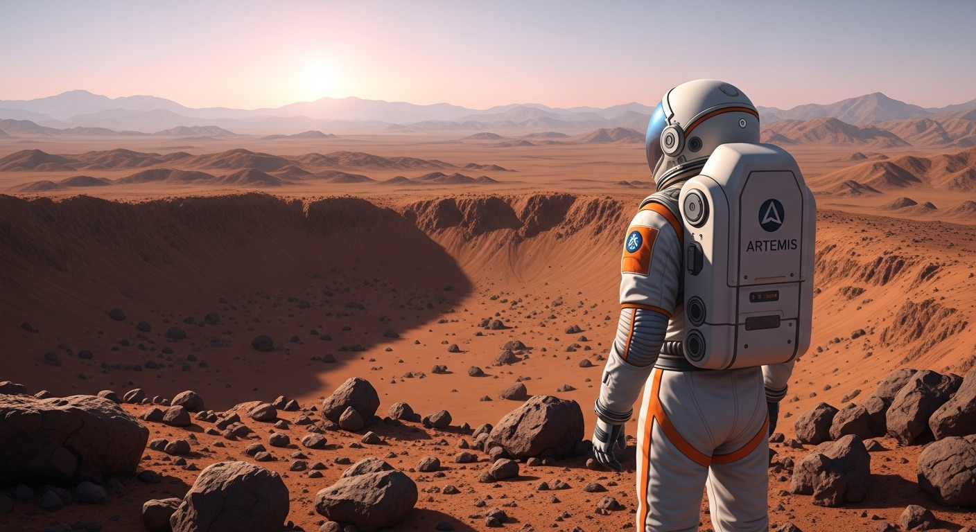 Des traces de robot aux pas de l'Homme