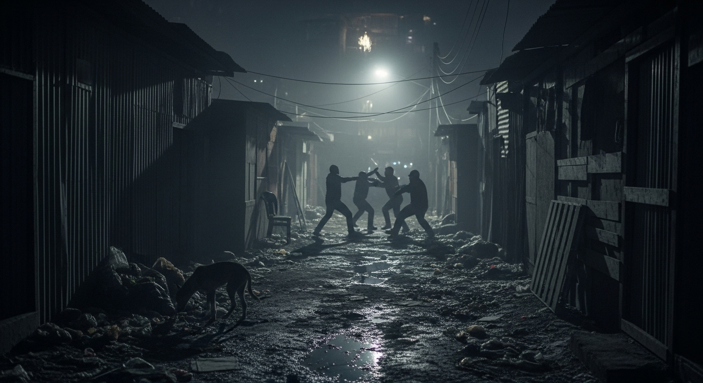 Une violence omniprésente : 'Les coups de feu et les cris toute la nuit'