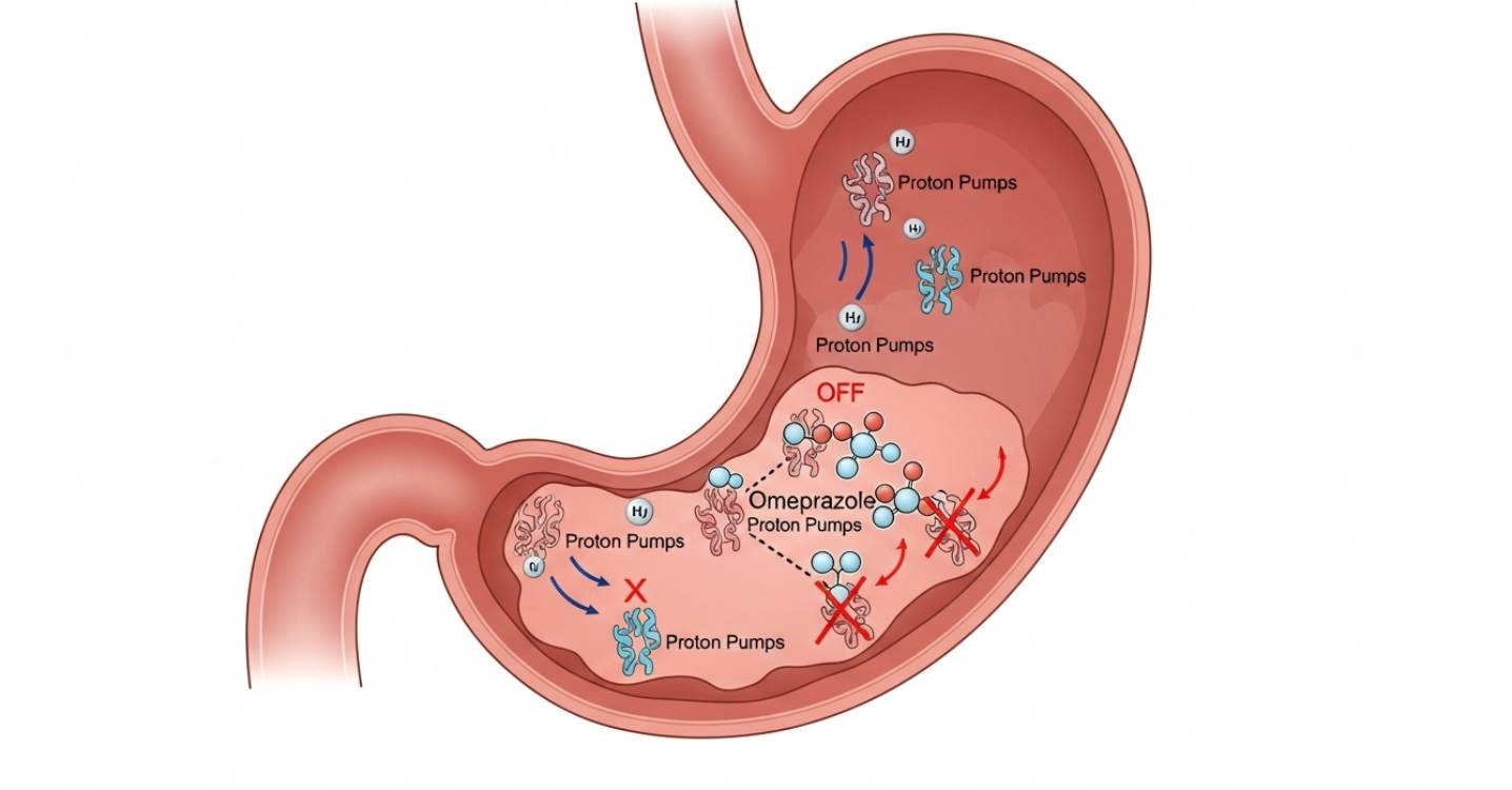 Comment ça marche, l'oméprazole ?