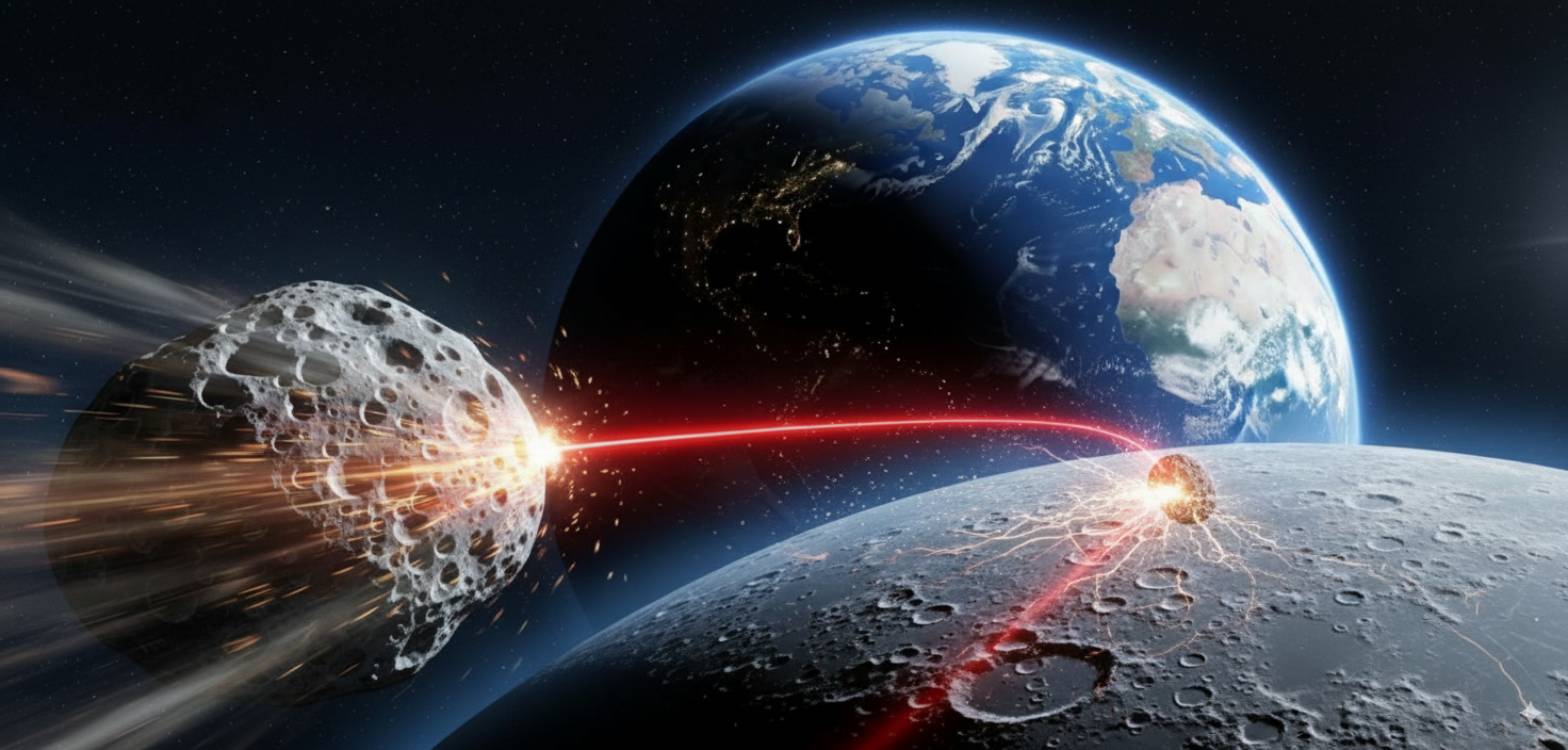 Un astéroïde pourrait percuter la Lune en 2032 : voici pourquoi il faudrait le détruire