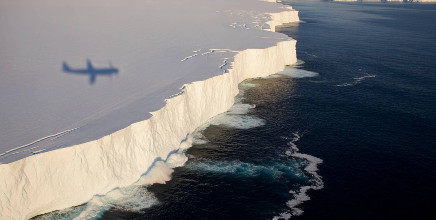 Catastrophe : le plus grand iceberg du monde, visible de l&rsquo;espace, inquiète les experts