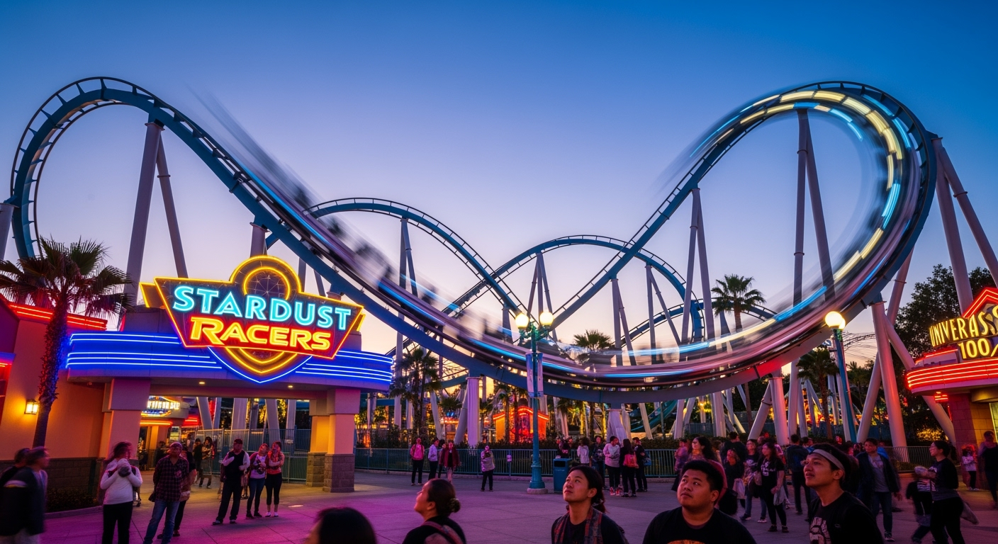 'Stardust Racers', le manège du drame