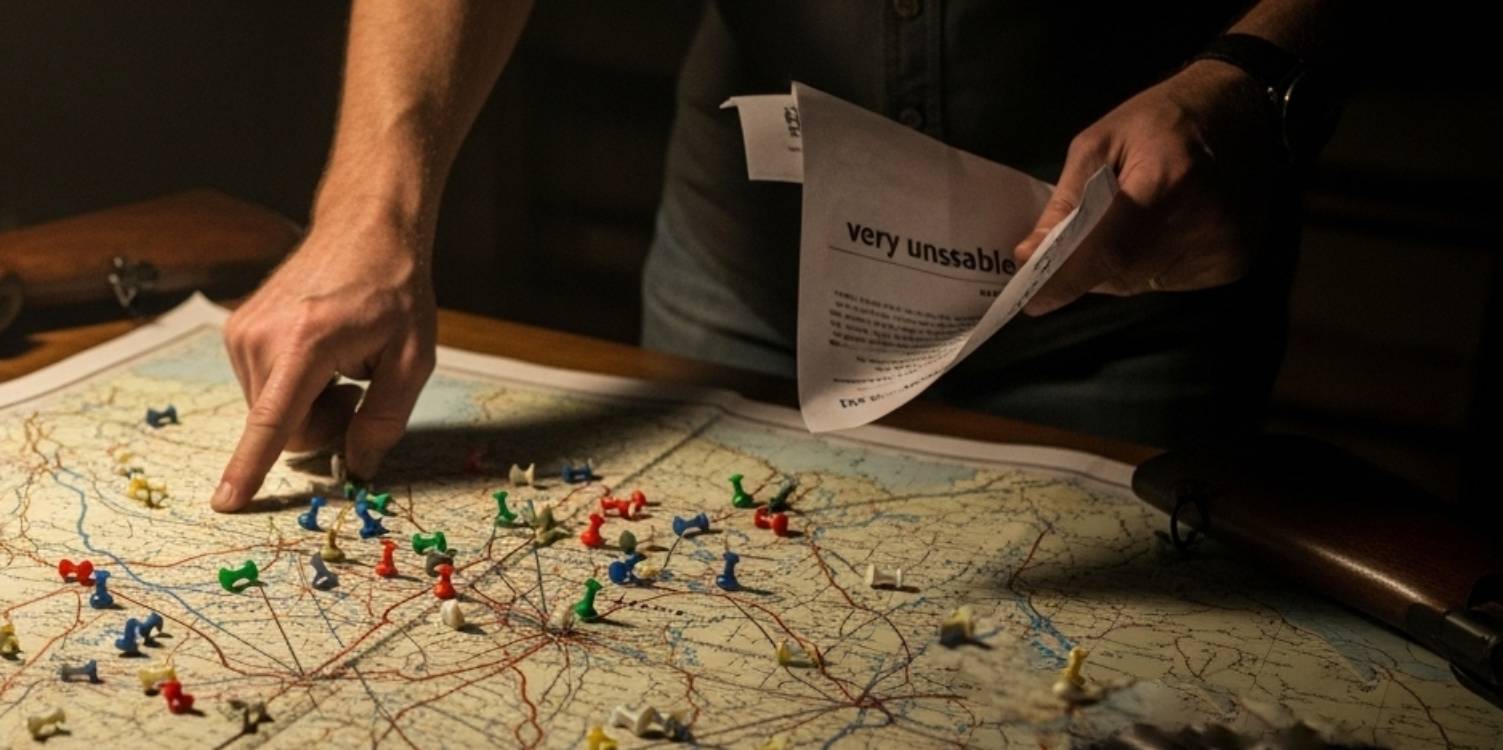 Une vie d'errance et un père 'très instable'