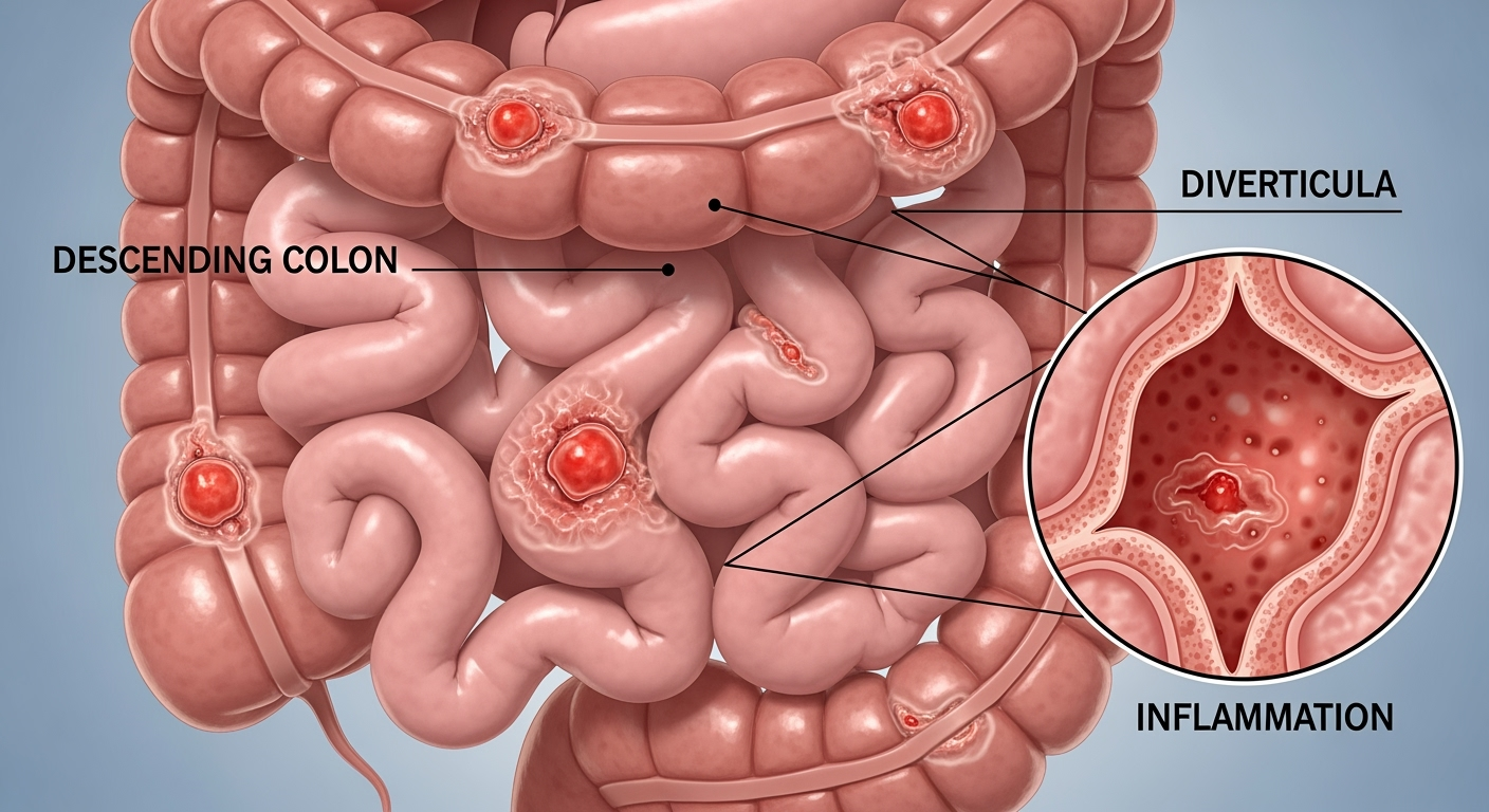 Quand ça se complique : la diverticulite