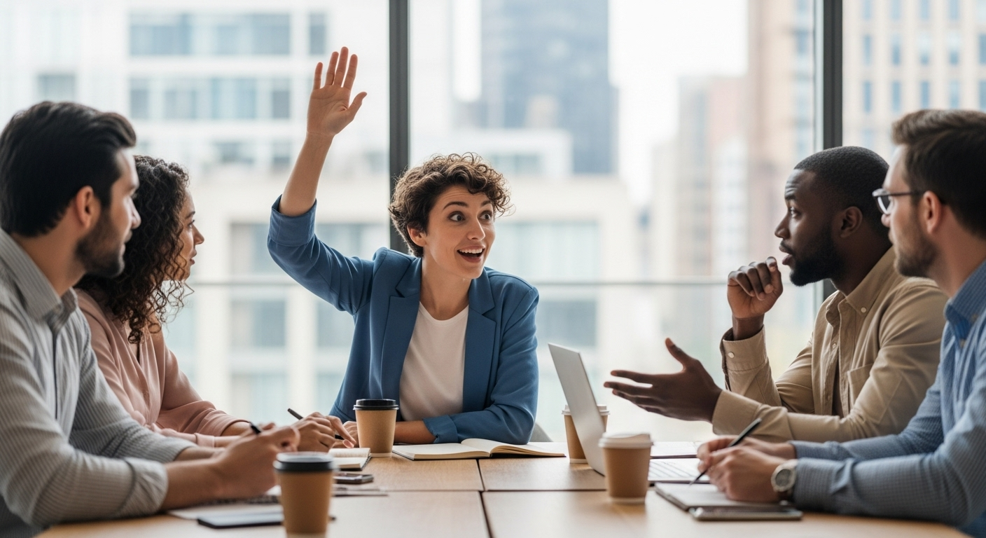 1. Couper la parole pendant les conversations