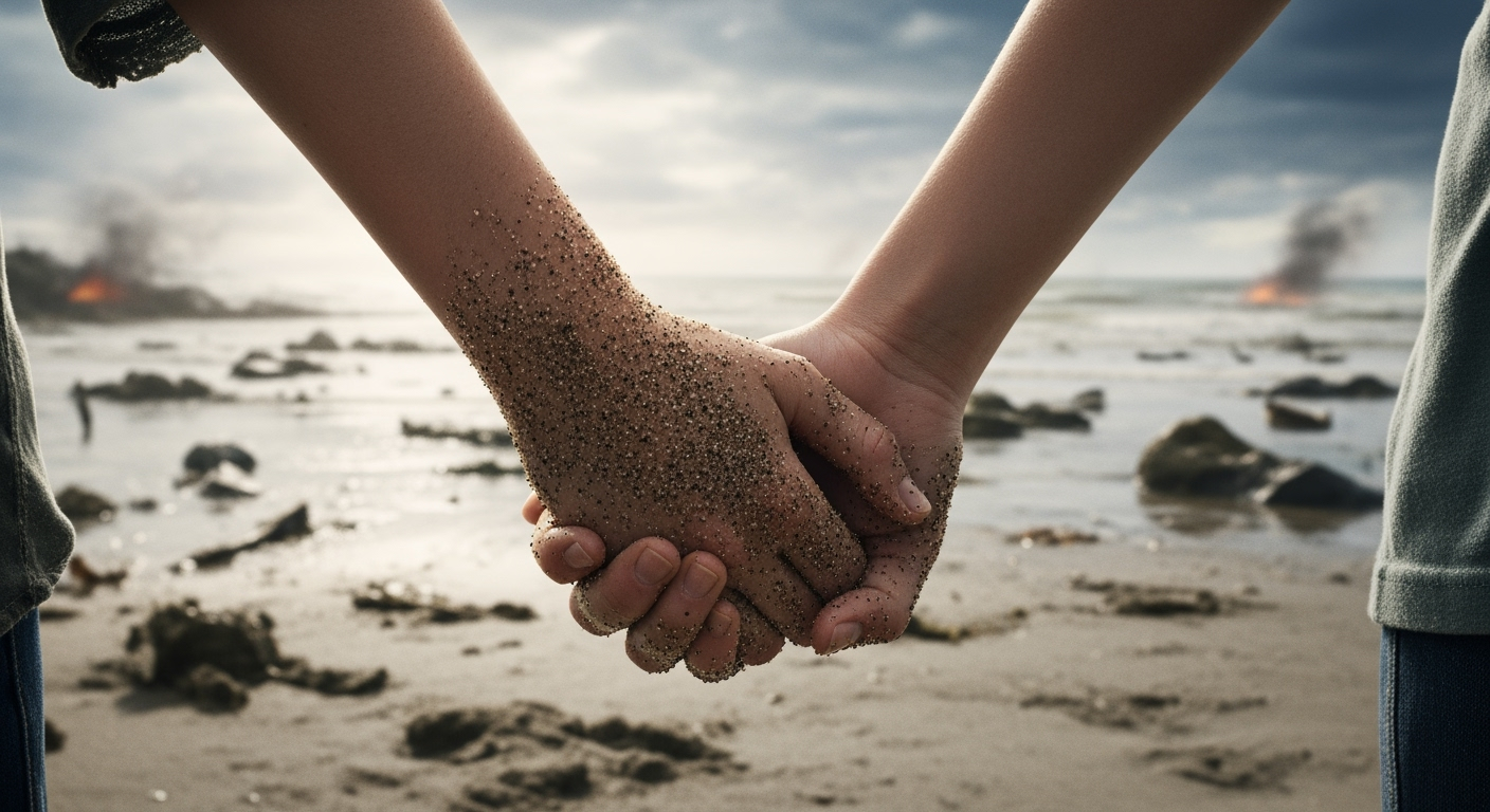 La sœur jumelle, un soutien crucial dans l'horreur