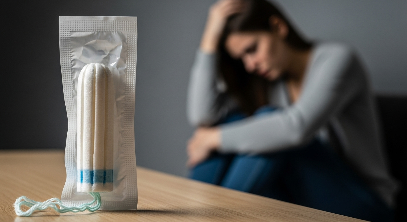 Une femme raconte son expérience troublante après avoir gardé un tampon pendant un mois