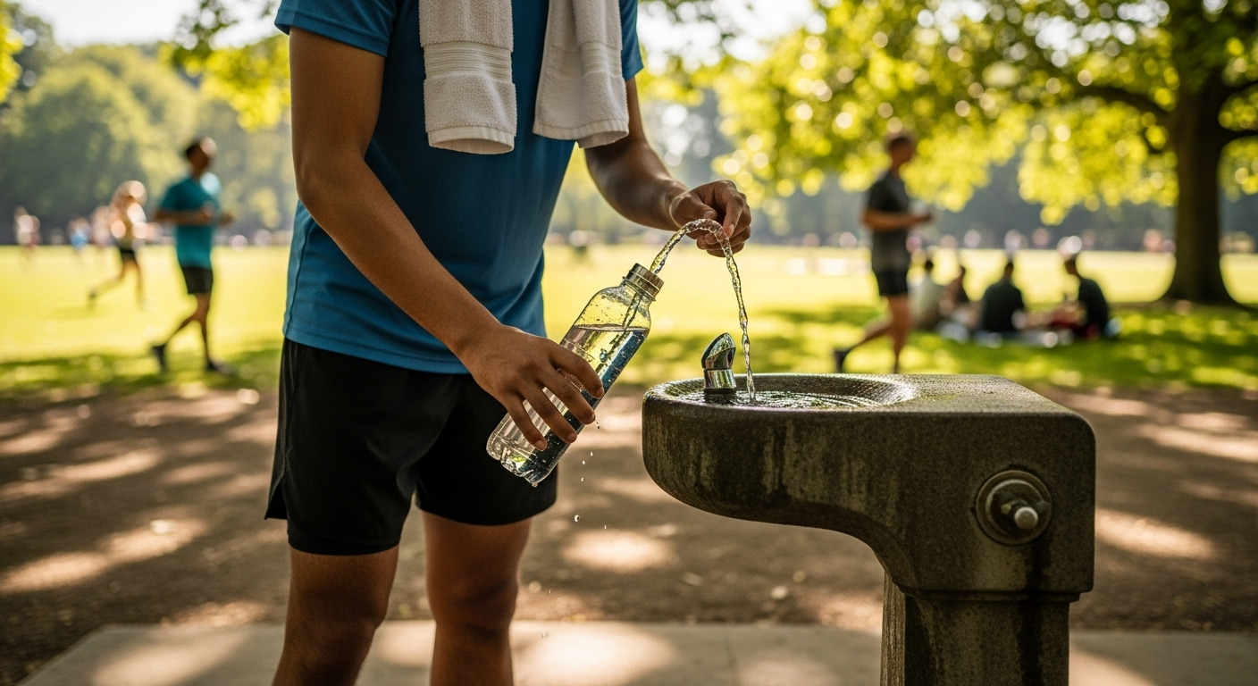 2. Ne pas boire assez d'eau