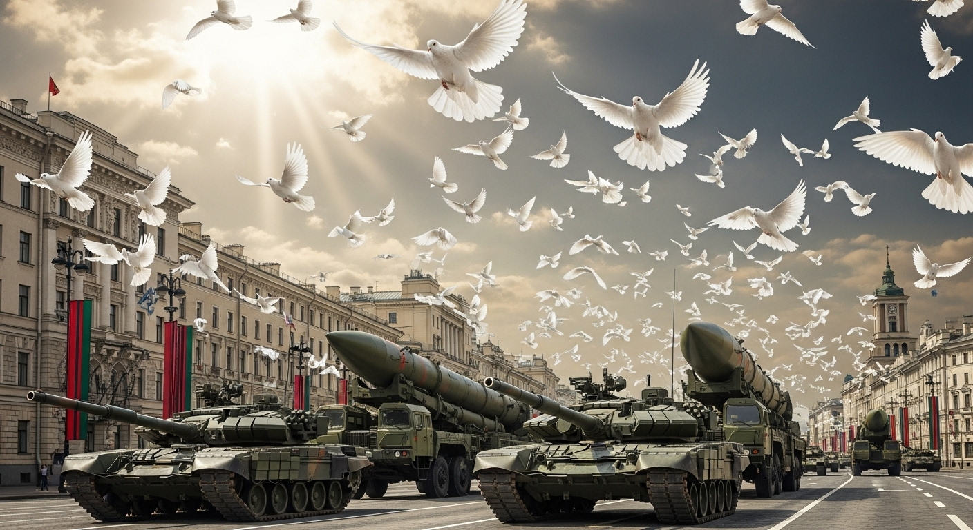 L'ironie des colombes de la paix