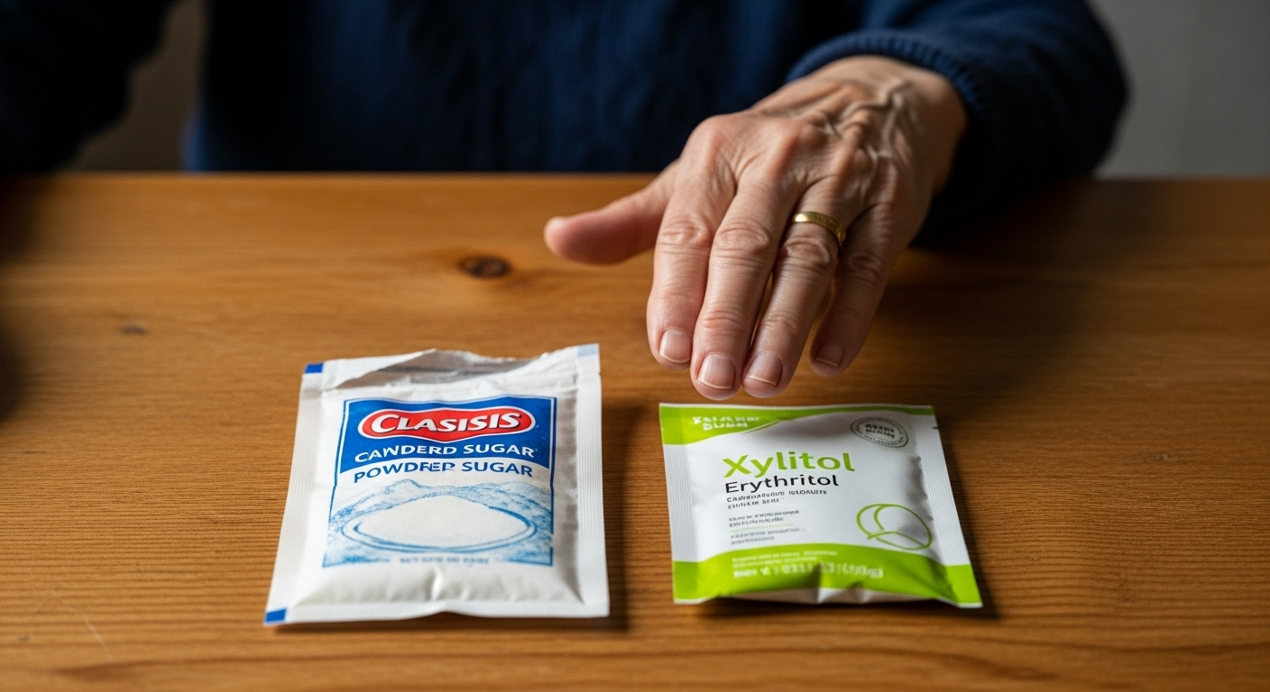 3. Le xylitol et l'érythritol (édulcorants)