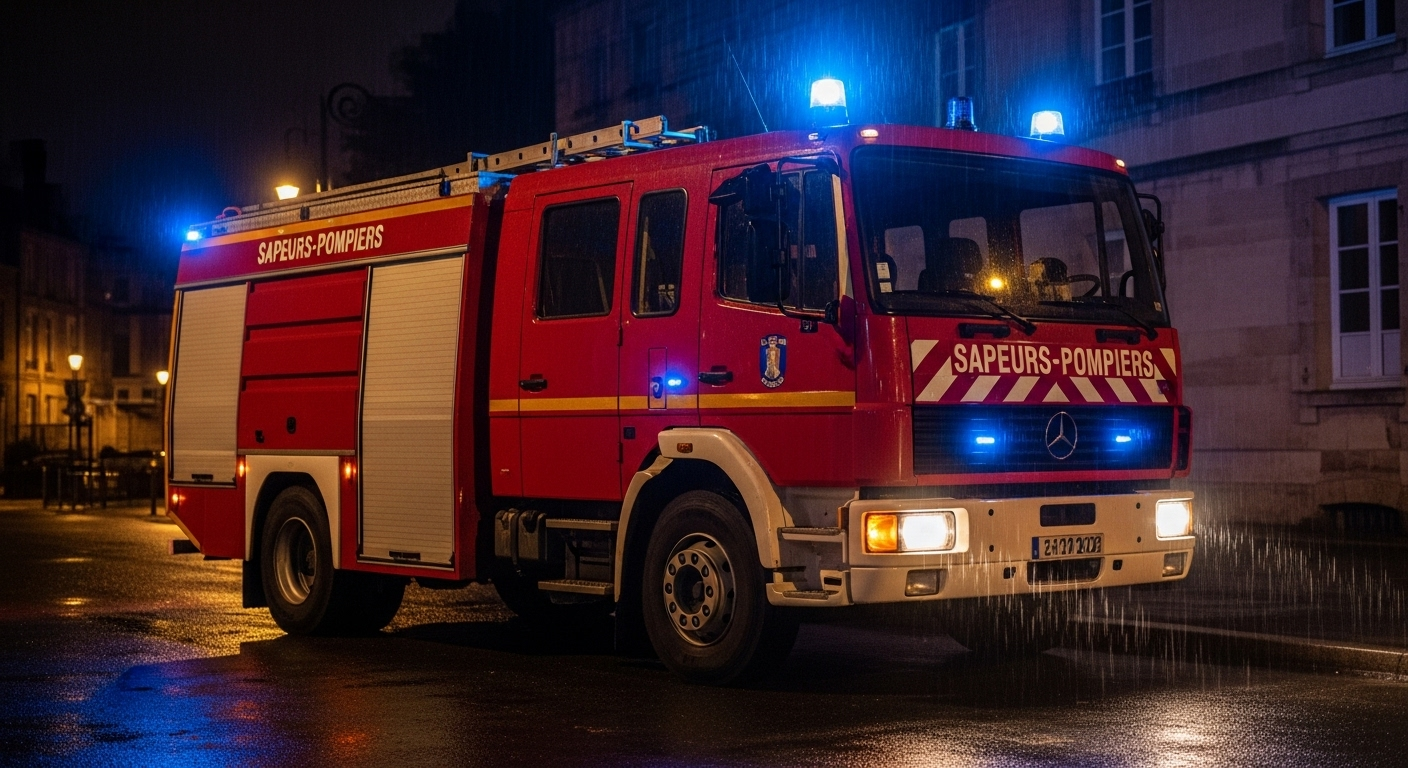 L'arrivée des secours et l'anonymat de la victime