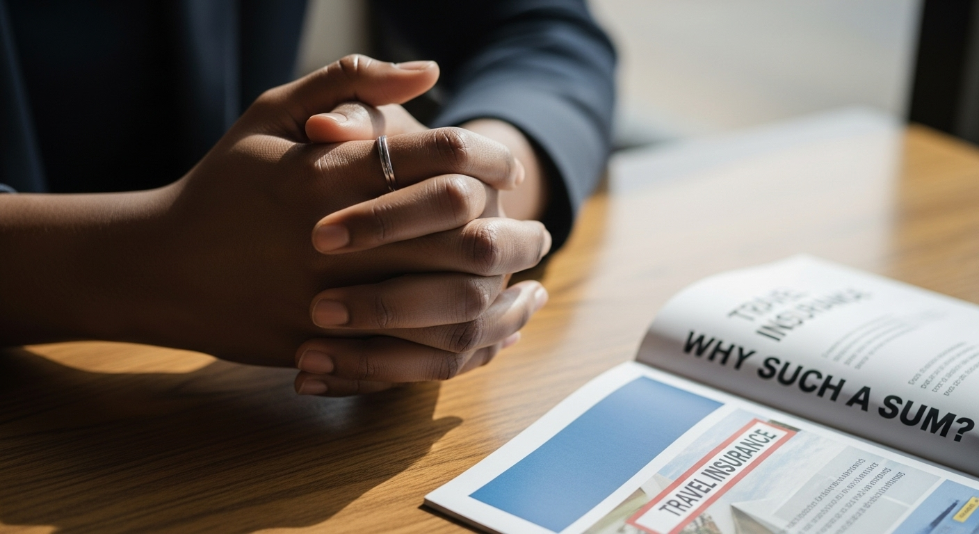 La cause de tout ça : l'absence d'assurance voyage