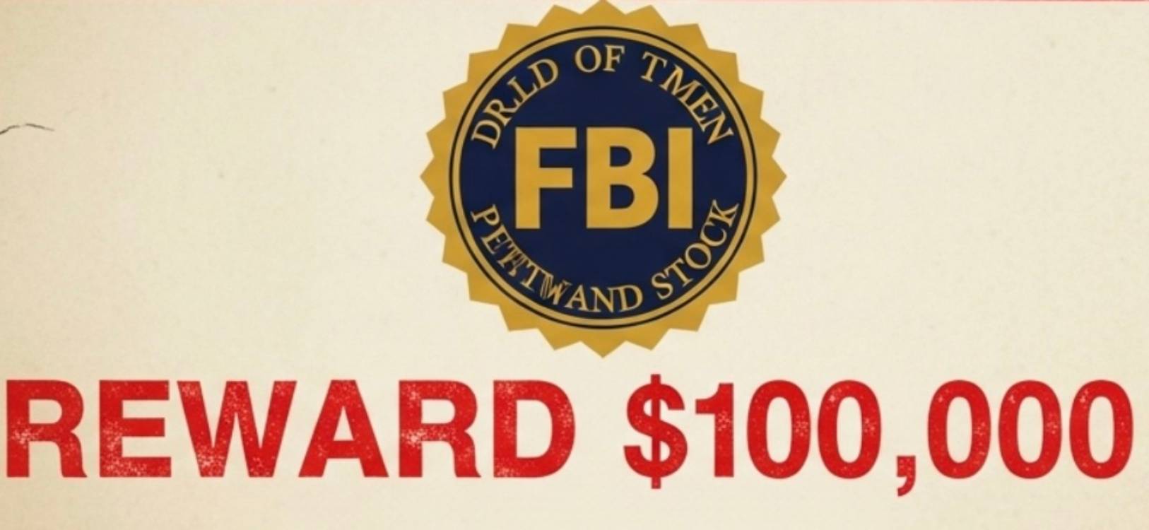 Une récompense de 100 000 dollars