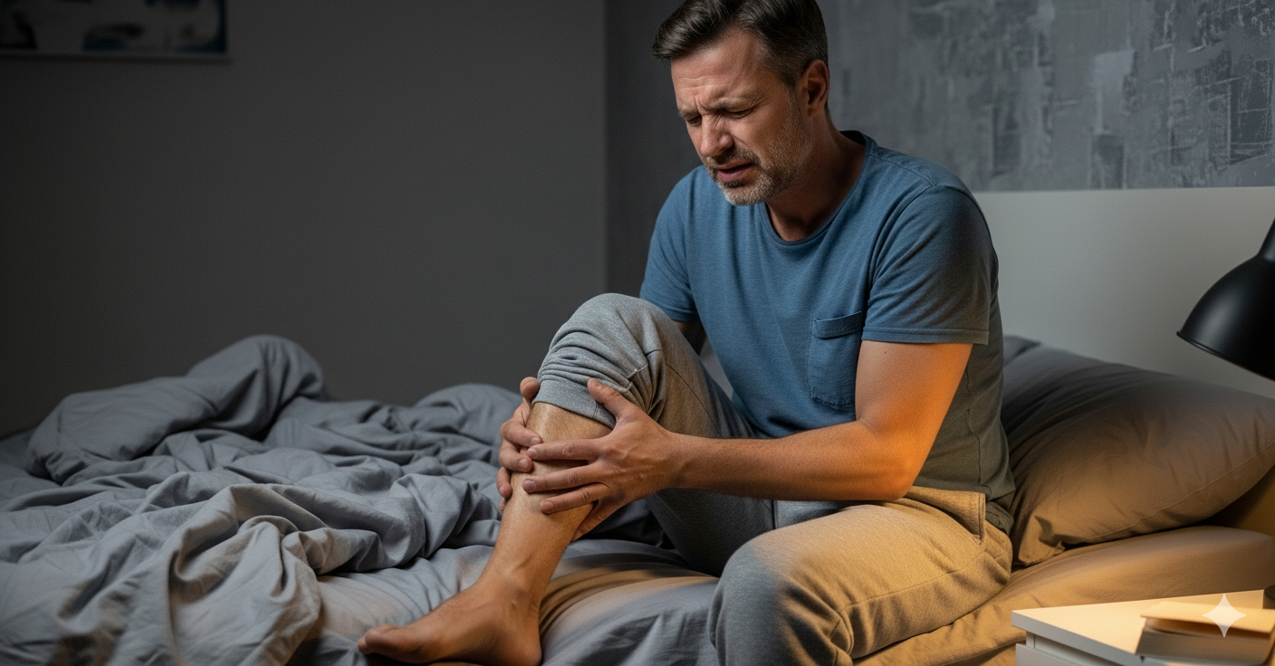 3. Douleur dans les jambes ou les pieds