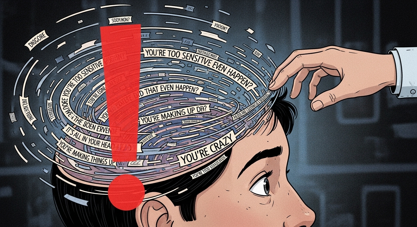 1. 'Ça n'est jamais arrivé' / 'Tu imagines des choses'