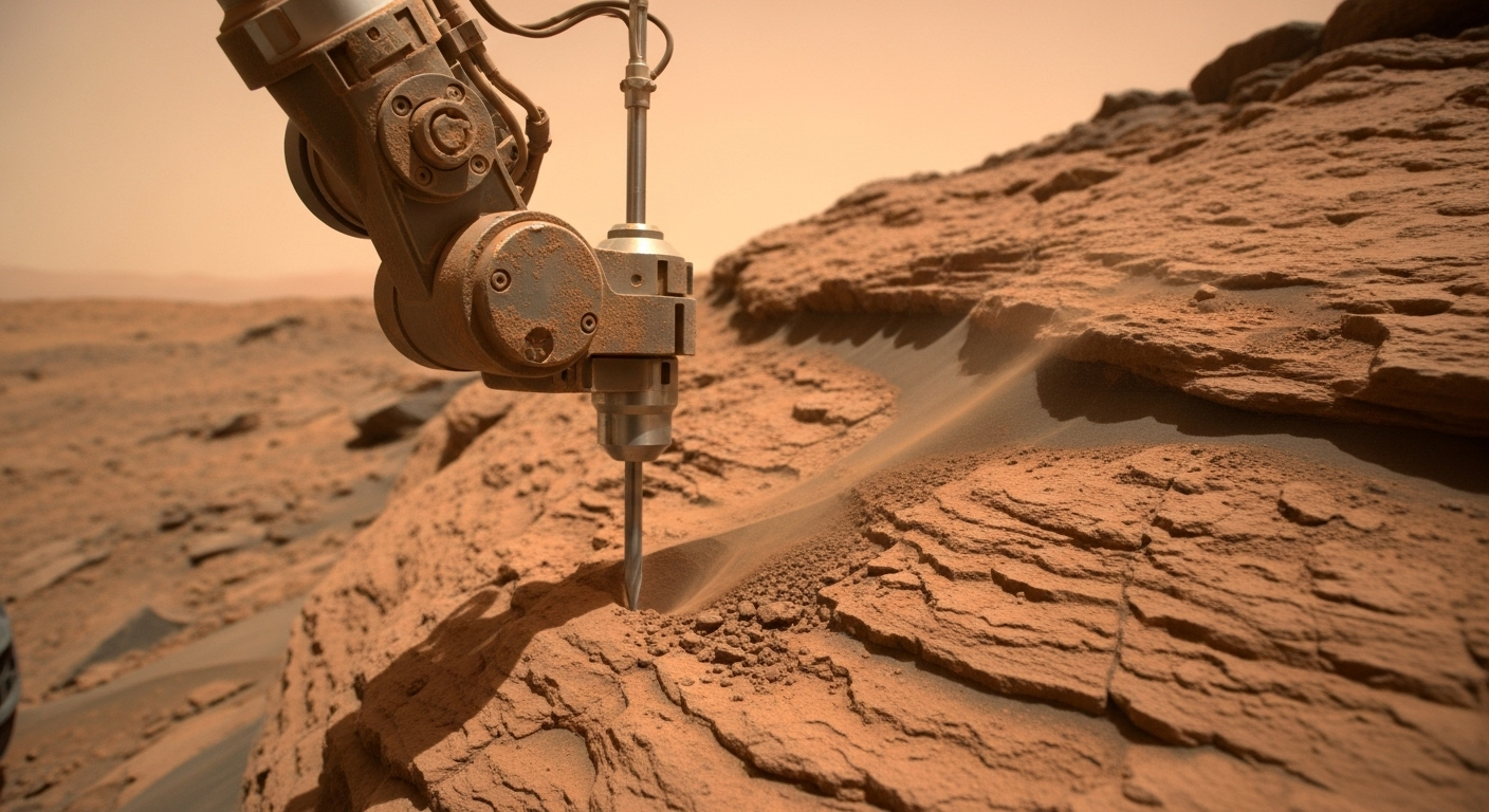 À la recherche de traces de vie