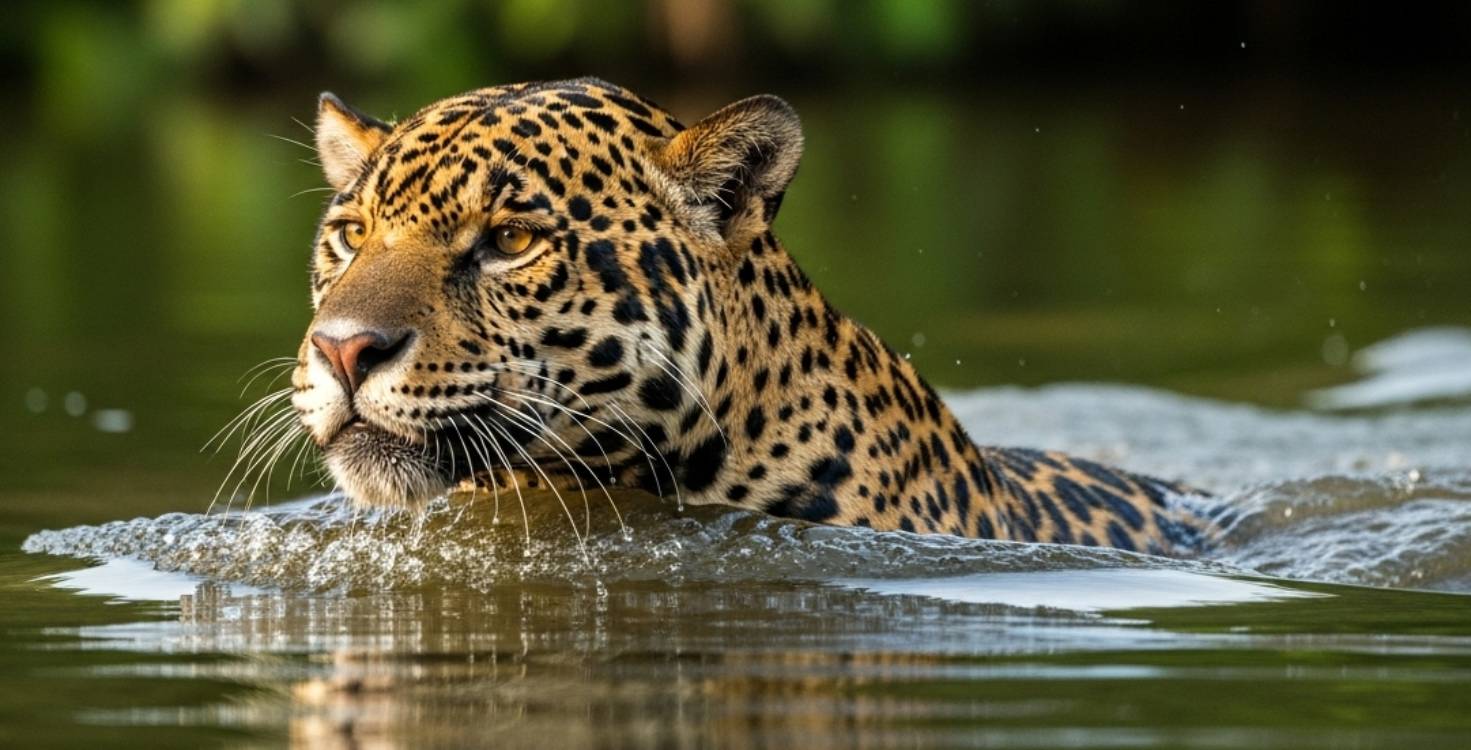 Un jaguar bat le record de la plus longue nage jamais enregistrée pour son espèce en Amazonie