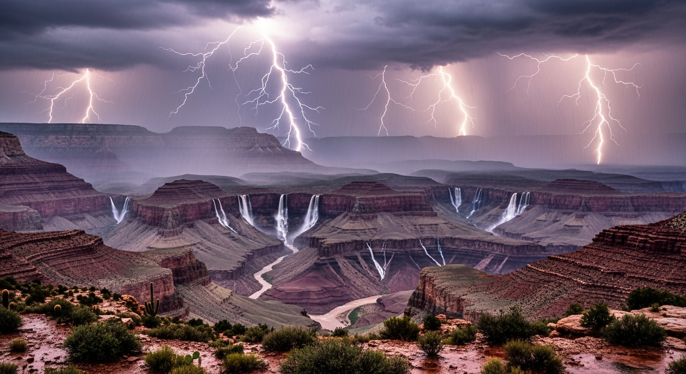 8. Un déluge dans le désert américain