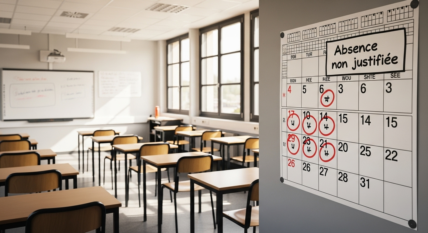 Le 'crime' : avoir fait manquer l'école aux enfants