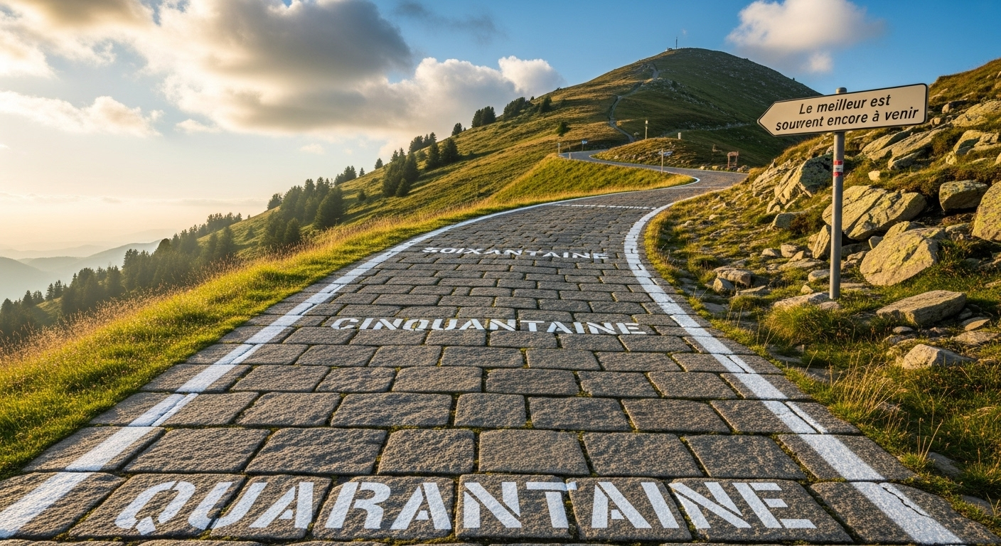 Conclusion : la cinquantaine, un sommet, pas le début de la fin