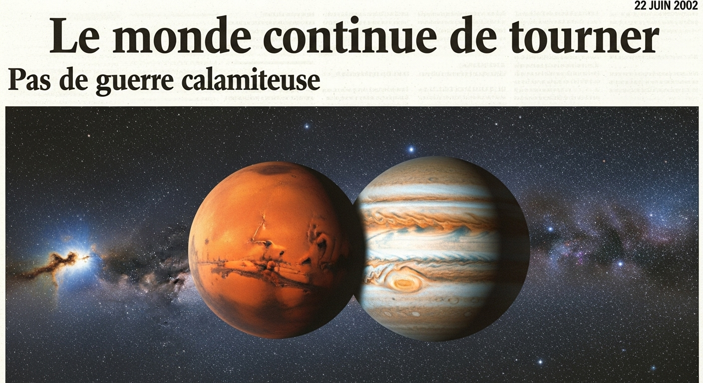 Le prophète n'est pas infaillible : le souvenir de l'apocalypse manquée de 2002