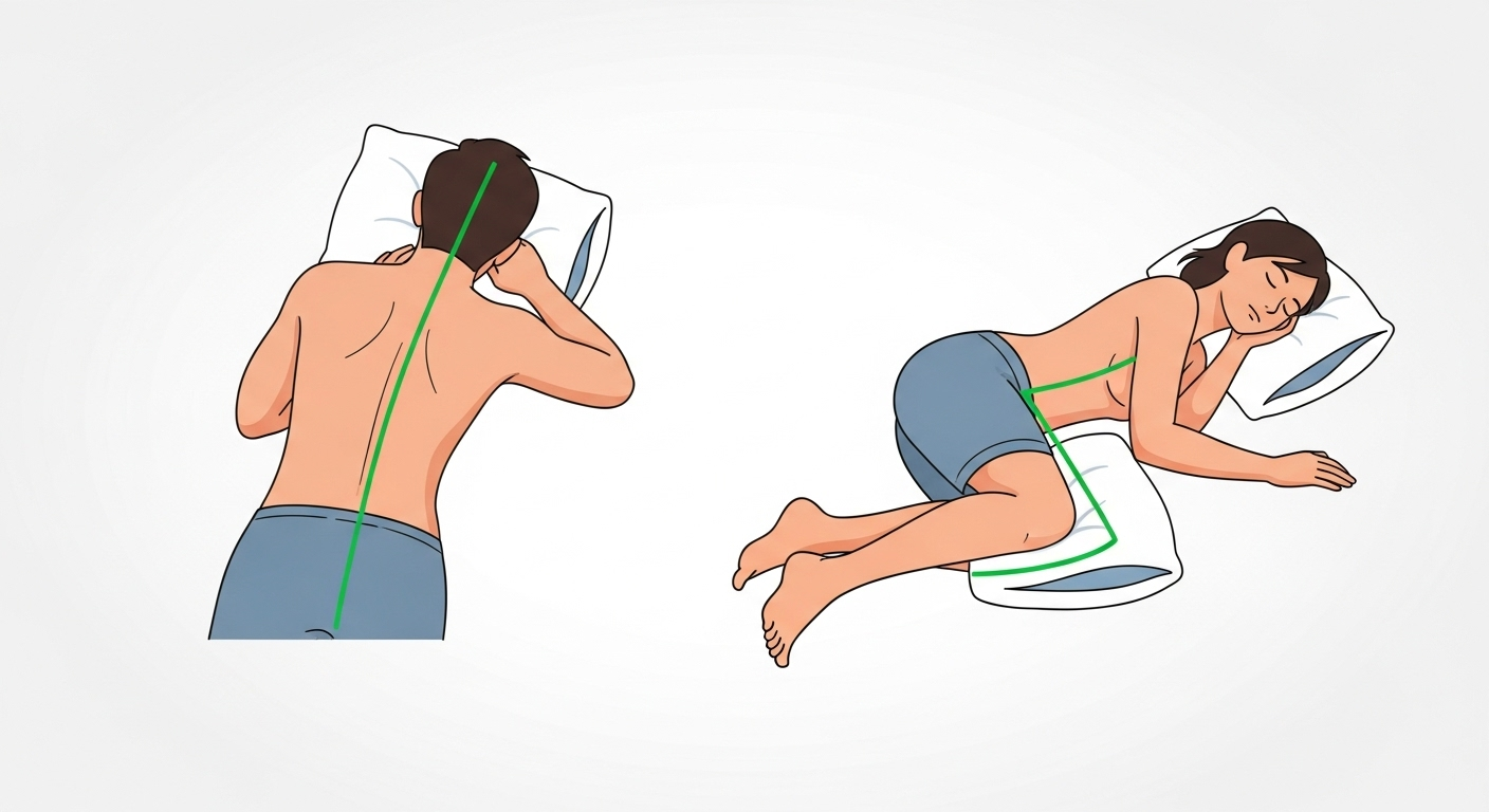 Les positions idéales pour un dos en bonne santé