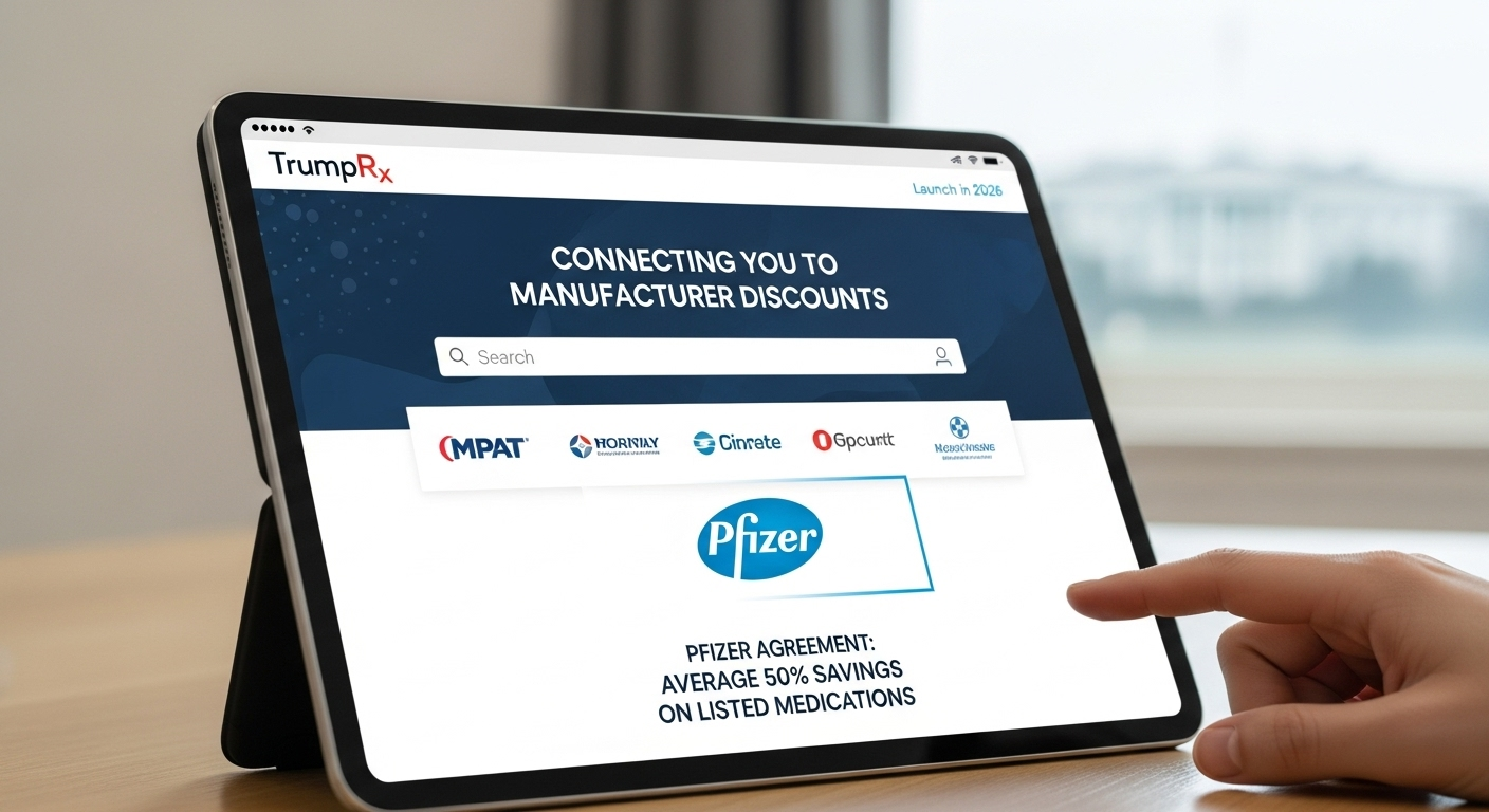 Comment est censé fonctionner 'TrumpRx' ?