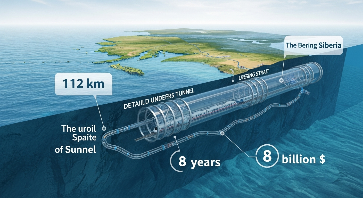 Le projet : un lien de 112 km pour moins de 8 milliards de dollars