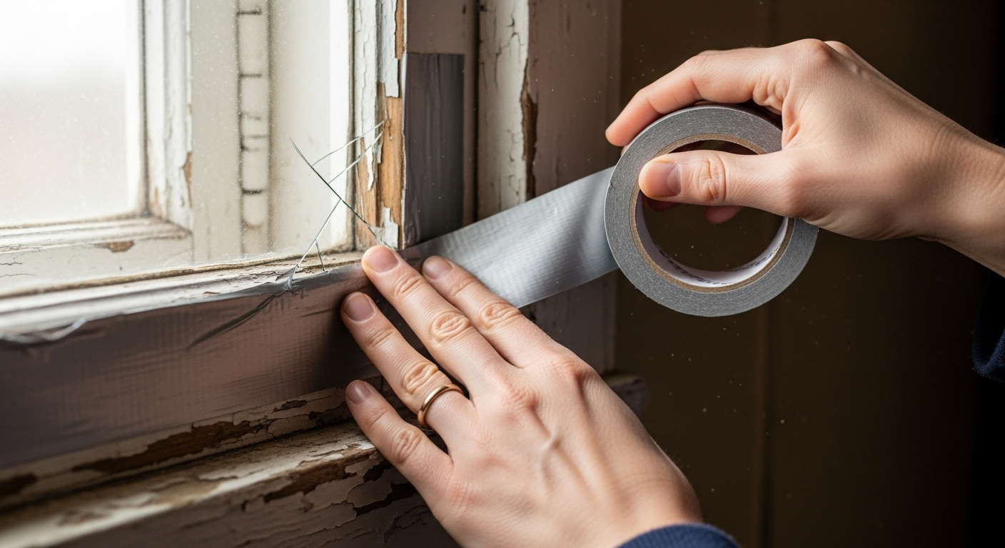 Le geste qui sauve : du ruban adhésif