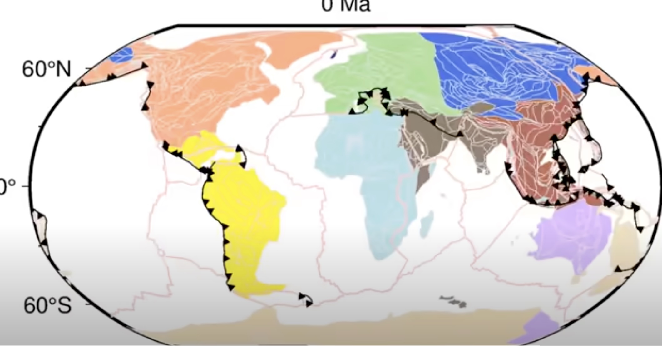Une lente danse qui dure depuis des millions d'années