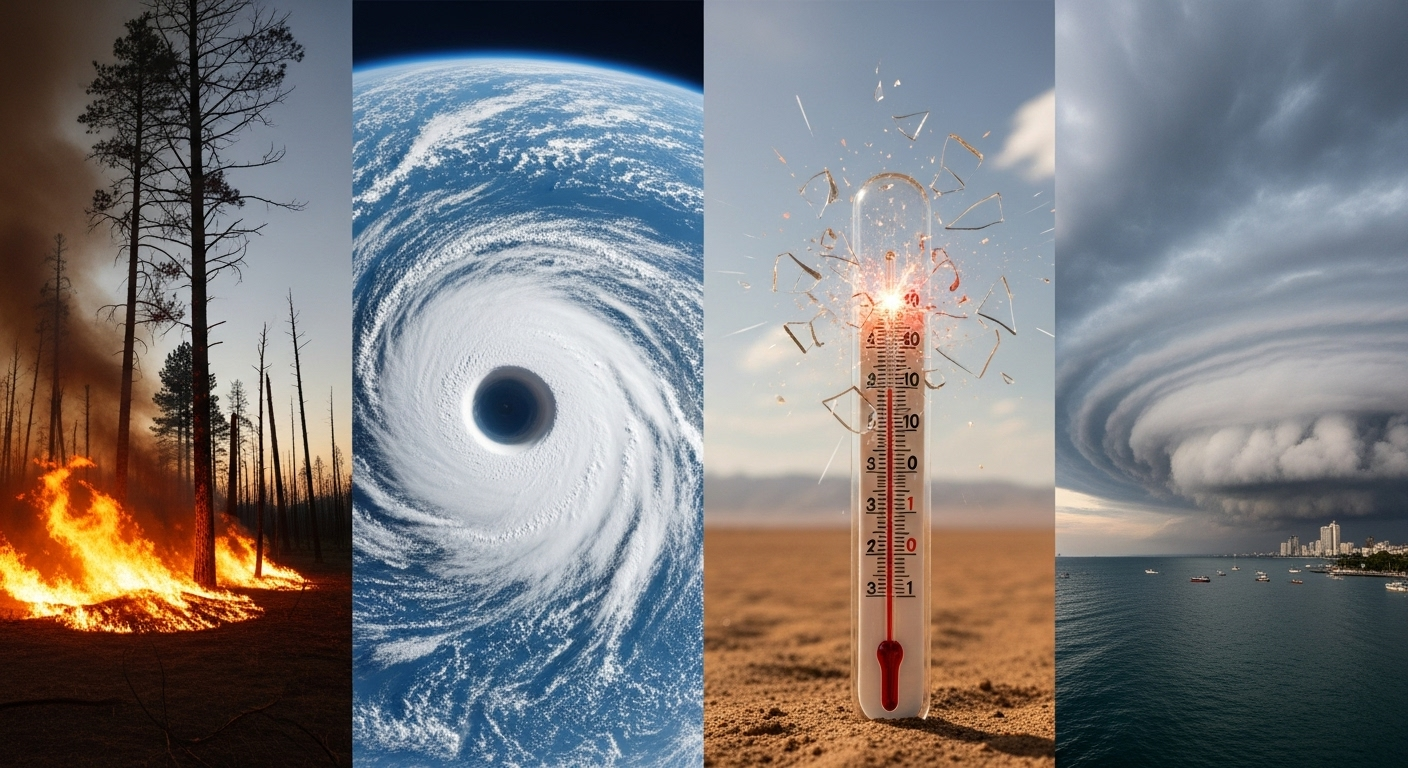 Les 8 événements météo les plus fous de l&#039;été 2025