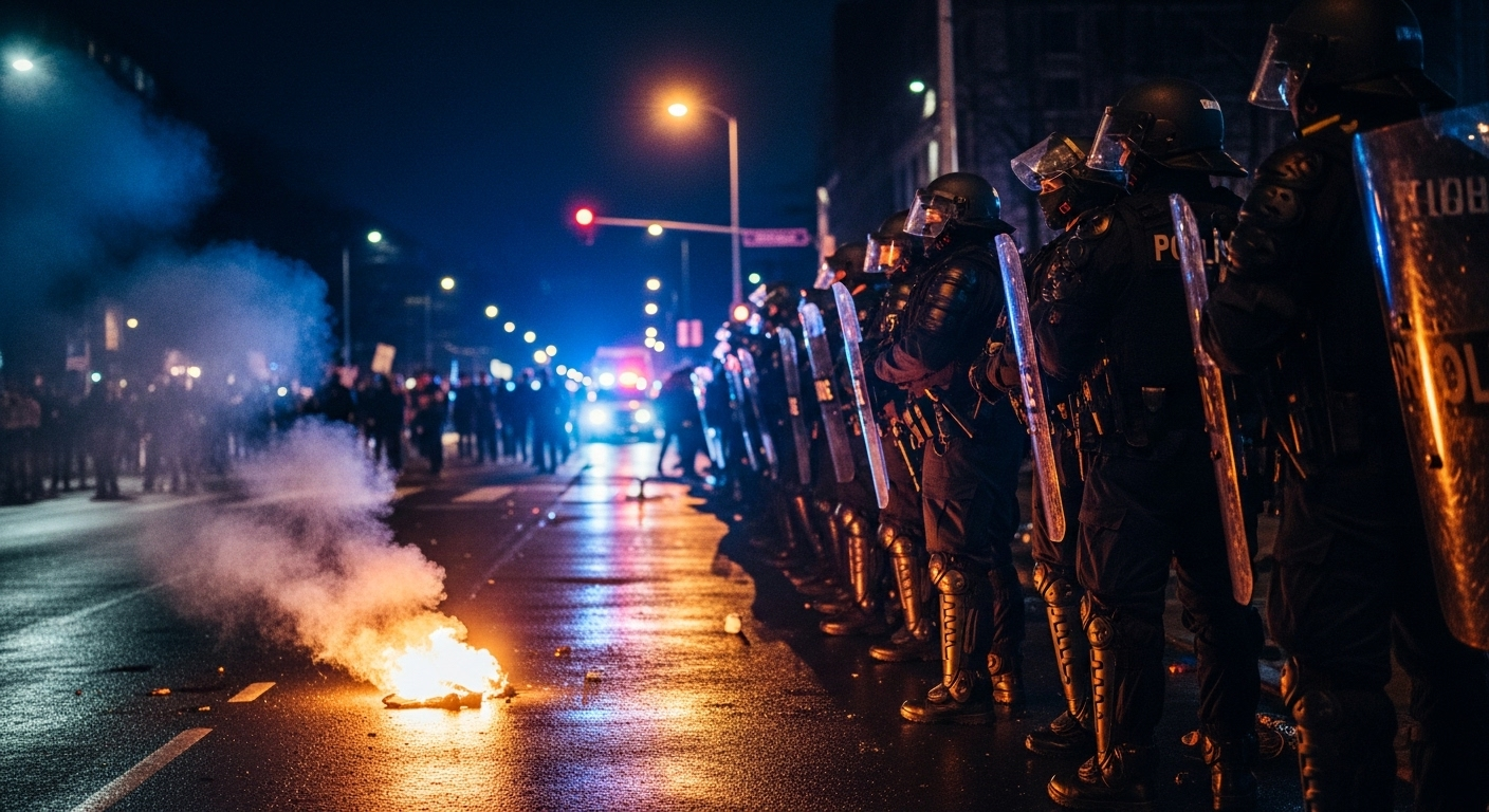 Déjà des arrestations dans les rues