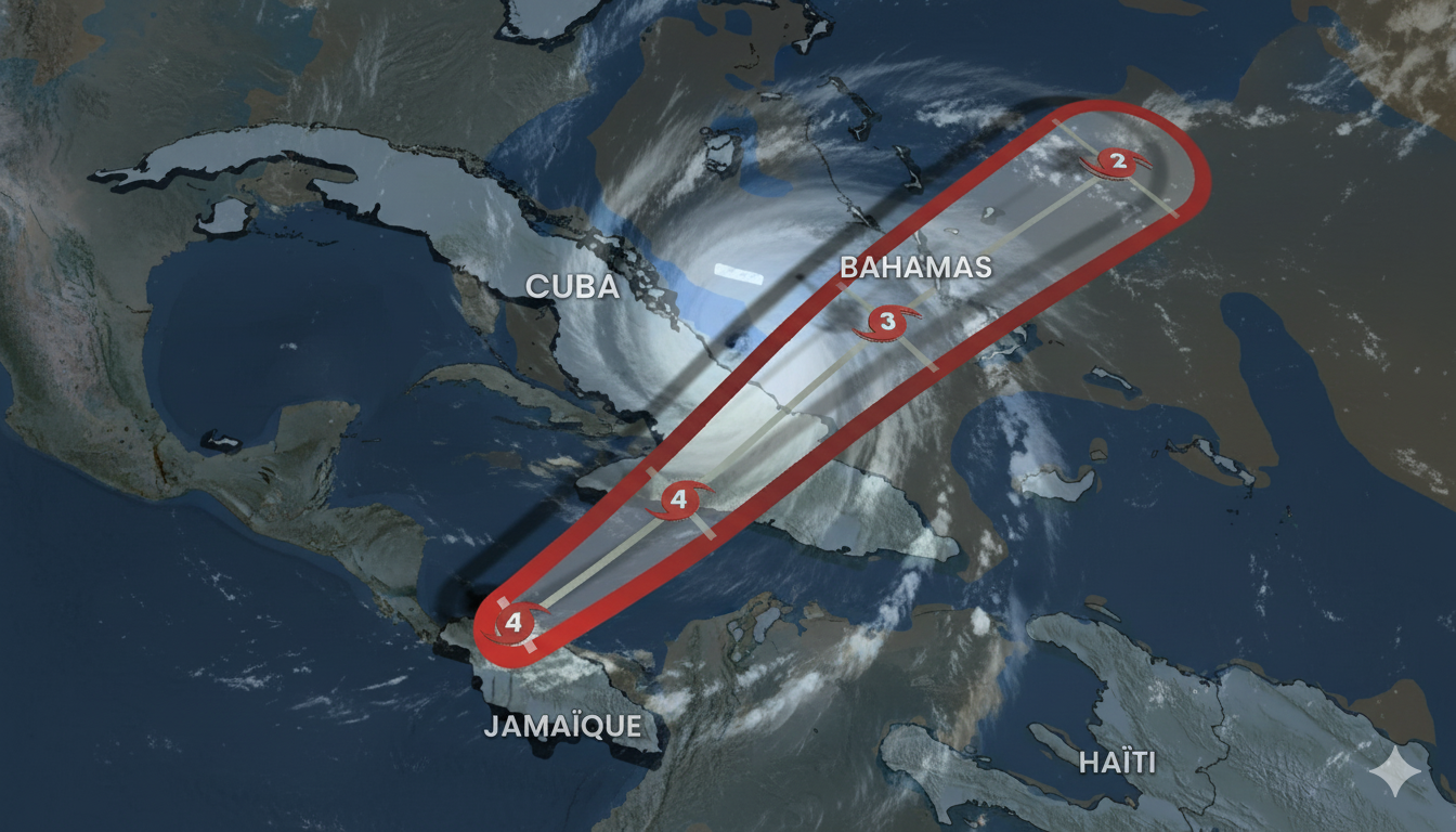 Les prochaines cibles : Cuba et les Bahamas en état d'alerte