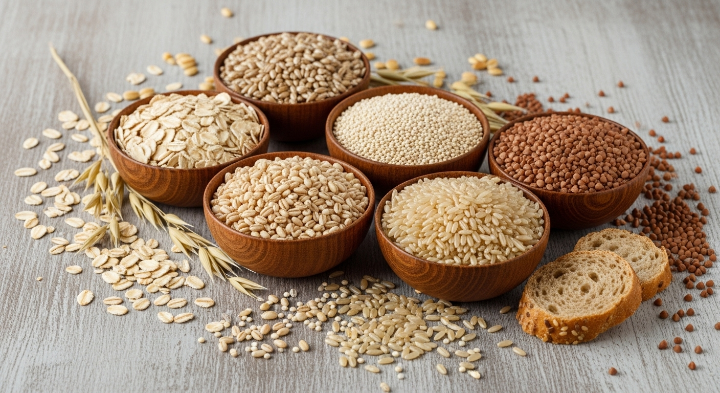1. Les céréales complètes