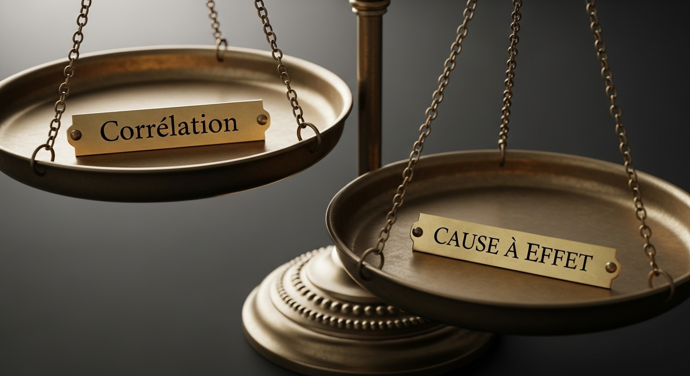 Attention, corrélation n'est pas causalité