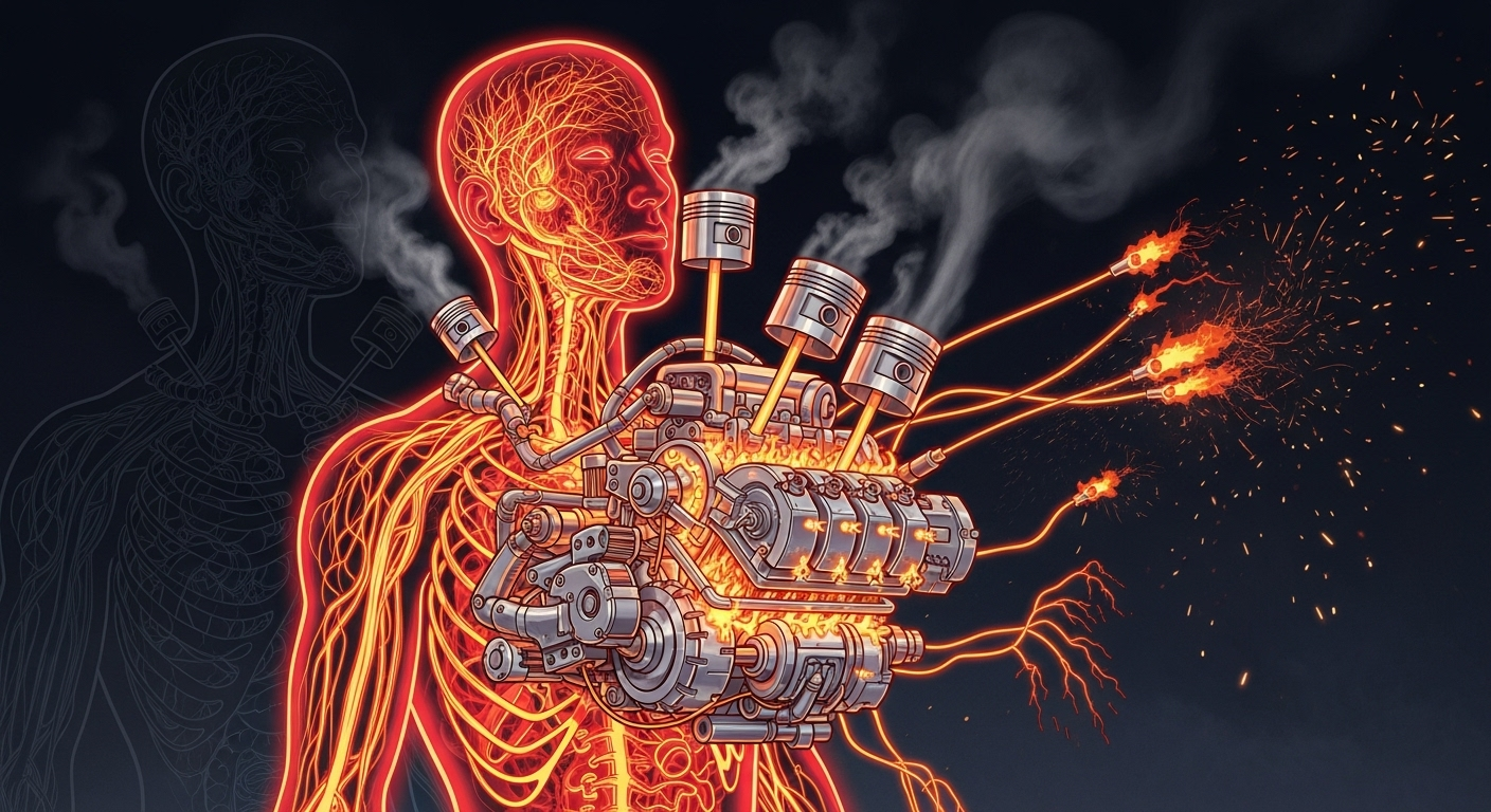 La théorie choc : nous tournons sur des 'vapeurs d'adrénaline périmée'