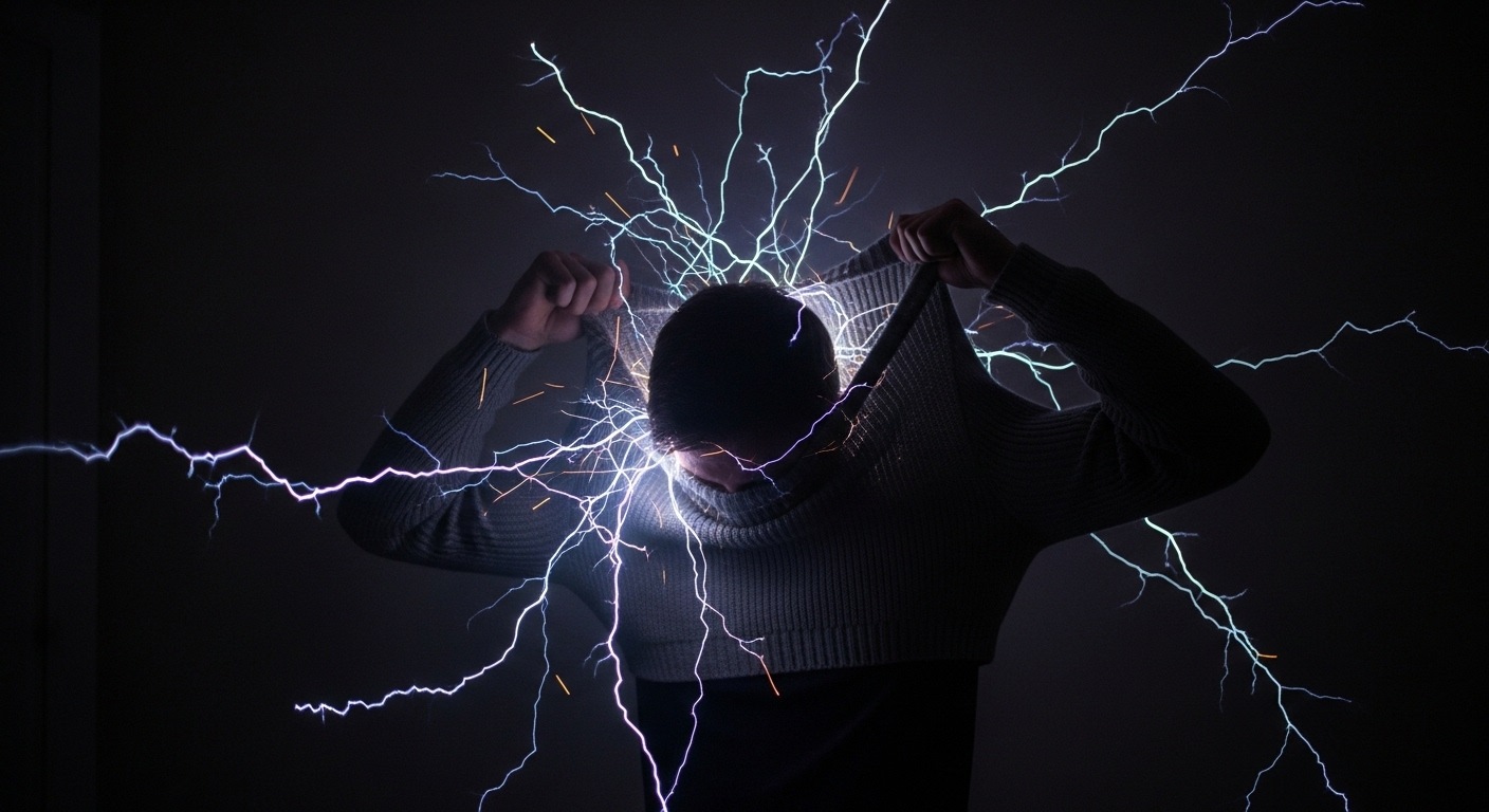 Pourquoi reçoit-on des décharges électriques en touchant des objets ? La science explique