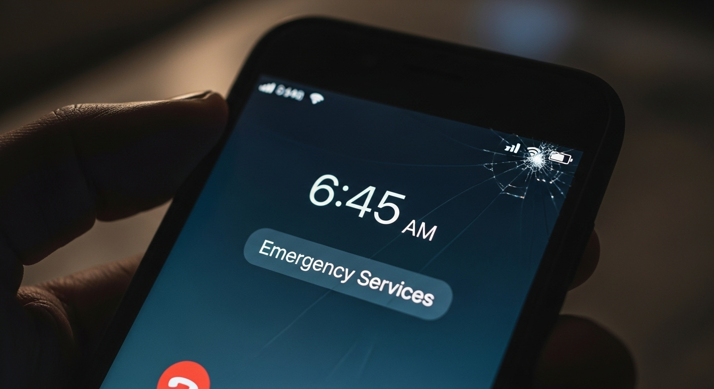 Le matin de la tragédie