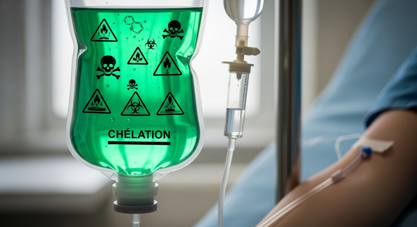 4. La Thérapie par Chélation : le 'nettoyage' dangereux