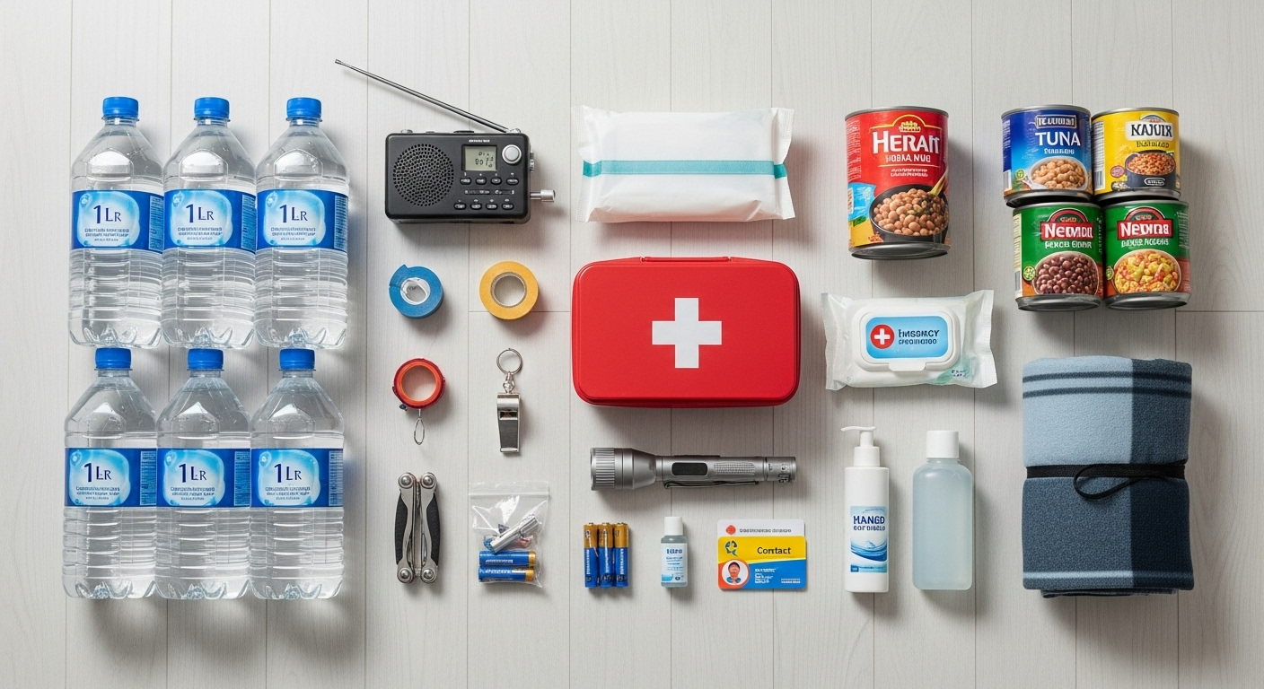 Le 'kit de survie' recommandé par le gouvernement