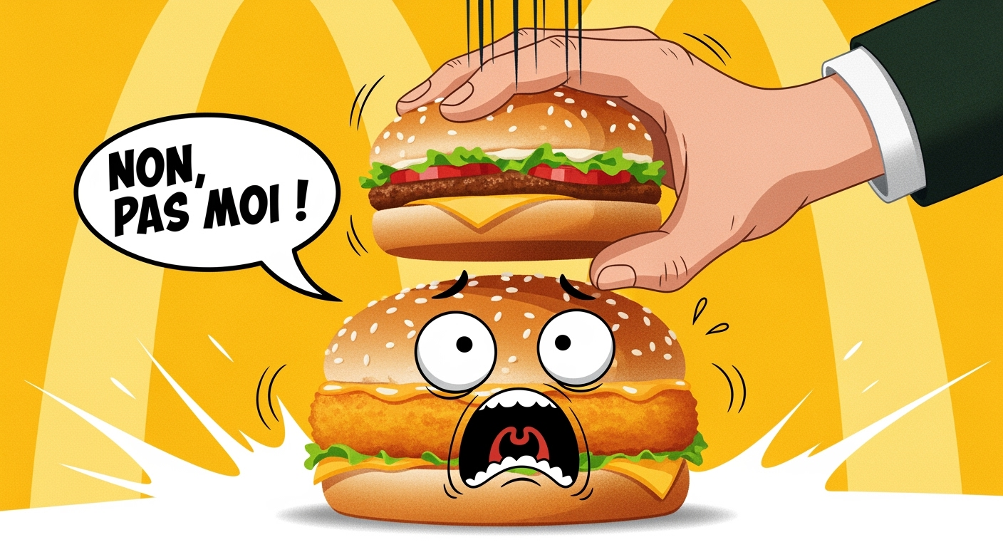 Le mystère du 'Frankenburger' : pitié, pas avec le Filet-o-Fish !